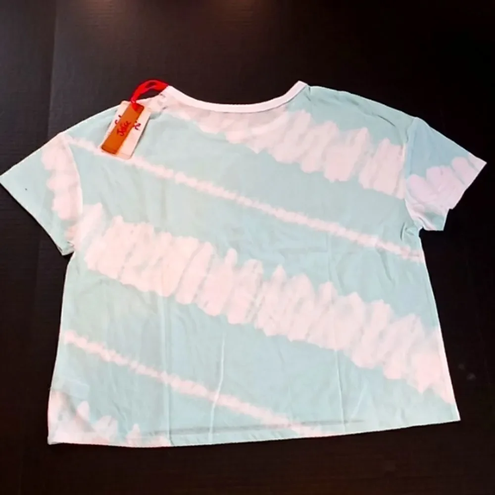 Justice Girls Tie Dyed Unity Cropped T Shirt